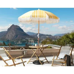 Beliani MONDELLO - Parasol - Geel - Polyester Clearance