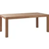 Beliani MONSANO - Tuintafel - Lichthout - 105 x 190 cm - Eucalyptushout Sale