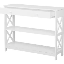 Beliani MONTGOMERY - Consoletafel - Wit - MDF Best