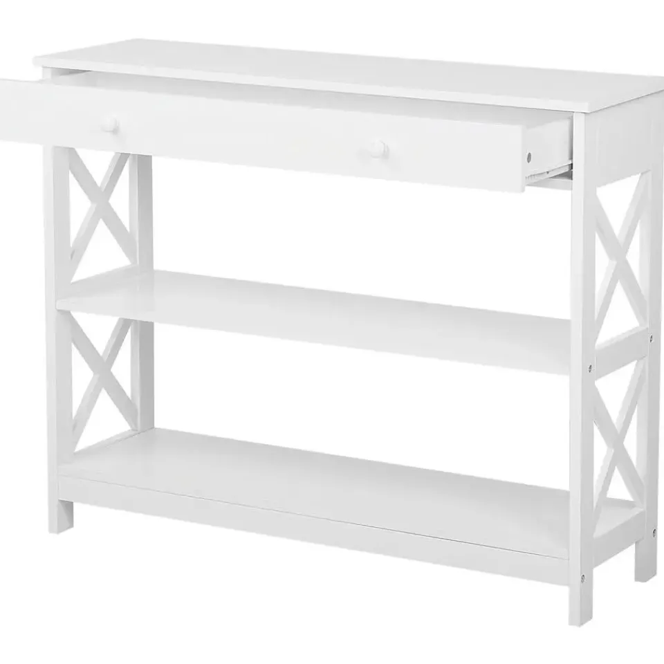 Beliani MONTGOMERY - Consoletafel - Wit - MDF Best