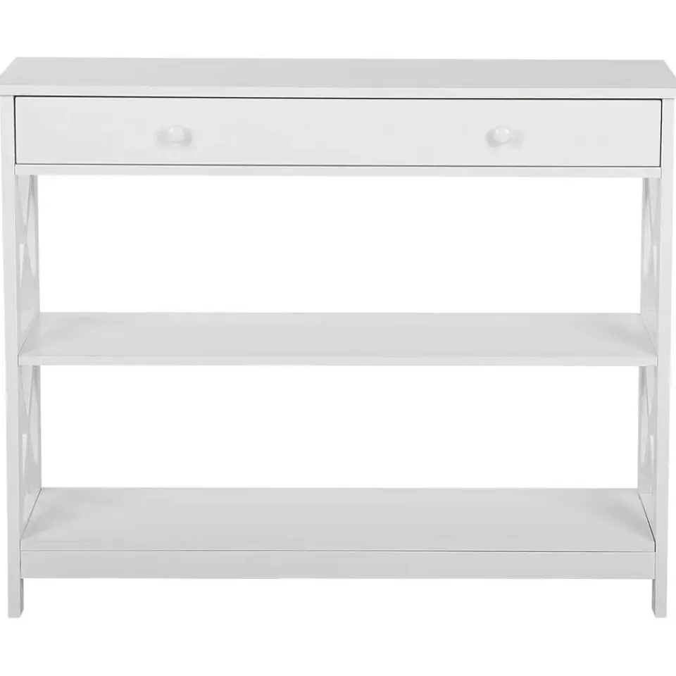 Beliani MONTGOMERY - Consoletafel - Wit - MDF Best