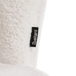 Beliani MONTICELLO - Bureaustoel - Wit - Bouclé Hot