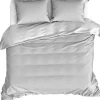 Moodit Dekbedovertrek Basil Silver - Lits Jumeaux - 240 x 220 cm - Katoen Best