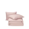 Moodit Dekbedovertrek Frey Pearl Pink - 200 x 220 cm - Katoen Flanel