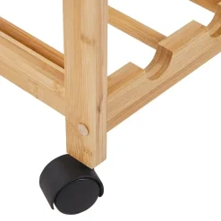 Beliani MORINO - Keukentrolley - Lichte houtkleur - Bamboehout Best