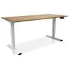 Lineaflex MRC MRC COMFORT elektrisch ARBO zit-sta bureau - 180x80cm - wit - robuust eiken Online