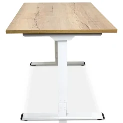 Lineaflex MRC MRC COMFORT elektrisch ARBO zit-sta bureau - 180x80cm - wit - robuust eiken Online