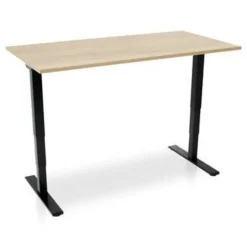 MRC COMFORT elektrisch zit sta bureau - 180x80 - robuust eiken Clearance