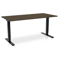 MRC COMFORT elektrisch zit sta bureau - 180x80 - bruin eiken Discount