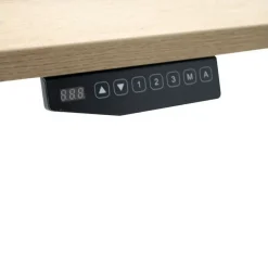 MRC COMFORT elektrisch zit sta bureau - 180x80 - bruin eiken Discount