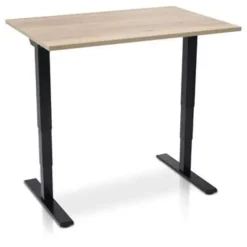 MRC COMFORT elektrisch zit sta bureau - 120x80 - robuust eiken Clearance