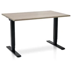 MRC COMFORT Set - Zit-sta bureau + stoel - 140x80 - midden eiken Clearance