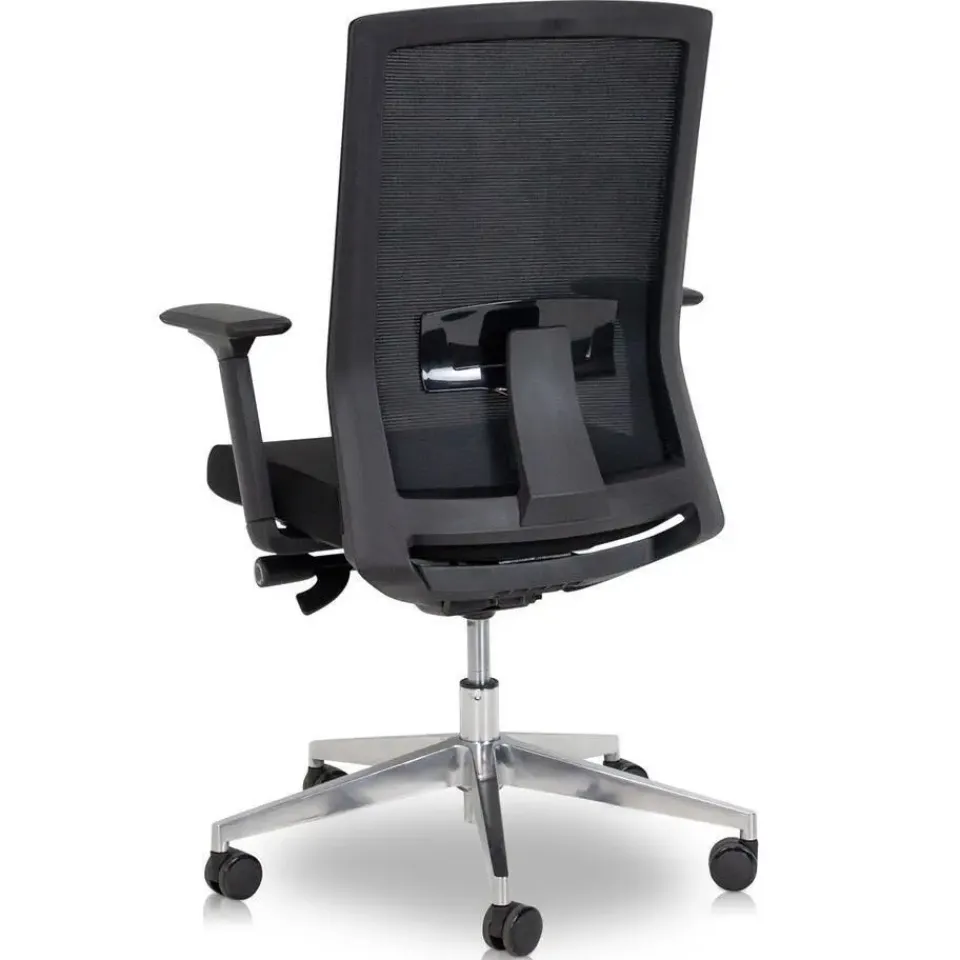 MRC COMFORT Set - Zit-sta bureau + stoel - 120x80 - robuust eiken