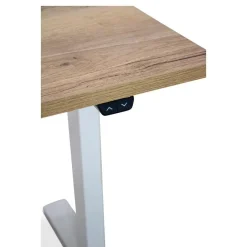 Lineaflex MRC MRC EASY elektrisch ARBO zit-sta bureau - 120x80cm - wit - robuust eiken Discount