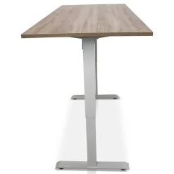 Lineaflex MRC MRC EASY elektrisch ARBO zit-sta bureau - 160x80cm - wit - midden eiken Discount