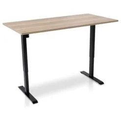 MRC EASY elektrisch ARBO zit-sta bureau - 160x80 cm - robuust eiken