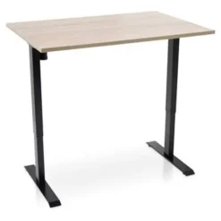 MRC EASY elektrisch ARBO zit-sta bureau - 140x80 cm - midden eiken New