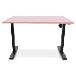 Lineaflex MRC MRC EASY Zit-Sta Bureau – Elektrisch Verstelbaar – 120x80 cm – Blad Dusty Rose New