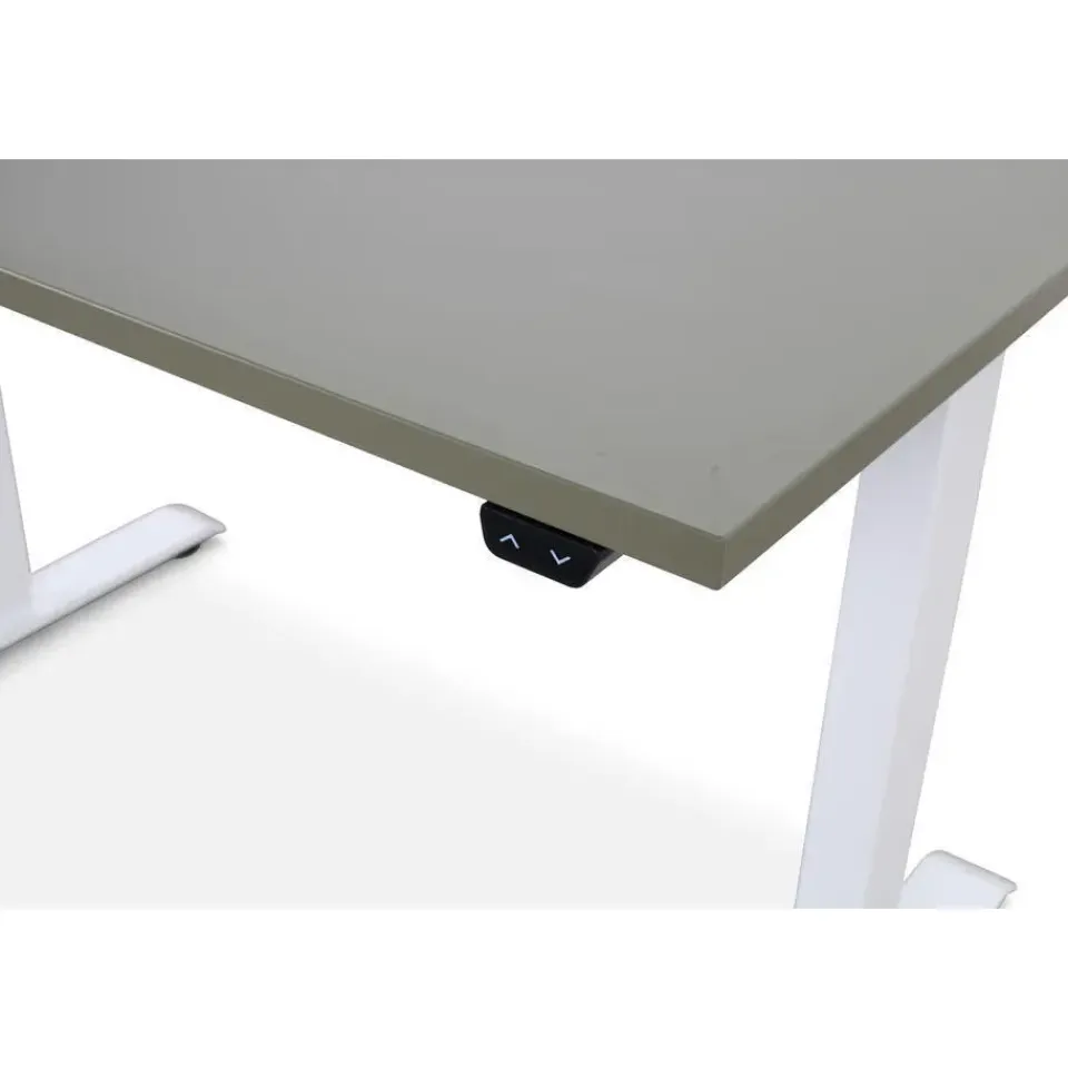 Lineaflex MRC MRC EASY Zit-Sta Bureau – Elektrisch Verstelbaar – 140x80 cm – Blad Forest Green Sale