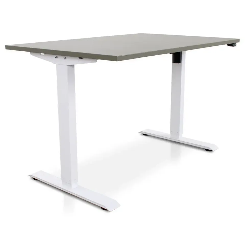 Lineaflex MRC MRC EASY Zit-Sta Bureau – Elektrisch Verstelbaar – 140x80 cm – Blad Forest Green Sale