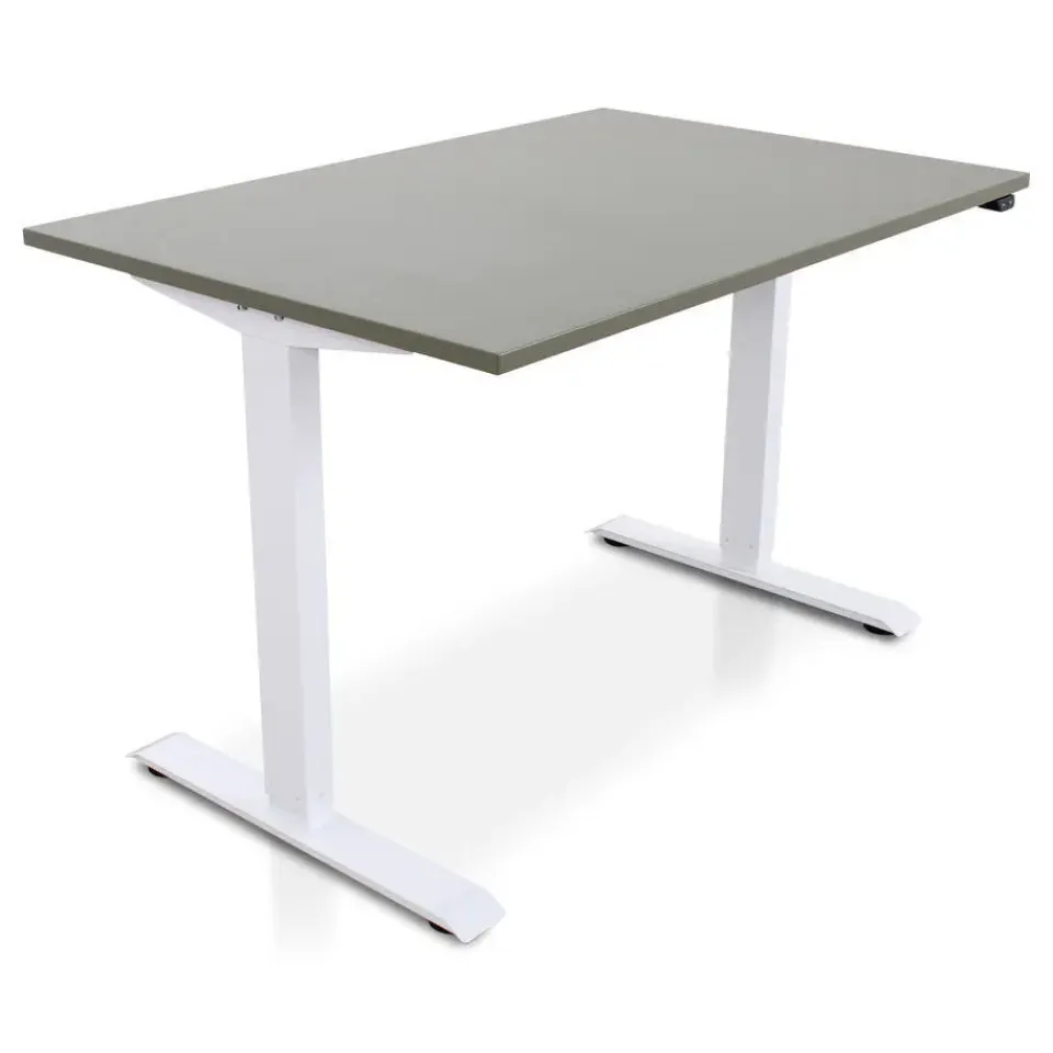 Lineaflex MRC MRC EASY Zit-Sta Bureau – Elektrisch Verstelbaar – 140x80 cm – Blad Forest Green Sale