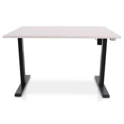 Lineaflex MRC MRC EASY Zit-Sta Bureau – Elektrisch Verstelbaar – 140x80 cm – Blad Sand Grey Sale