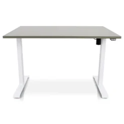 Lineaflex MRC MRC EASY Zit-Sta Bureau – Elektrisch Verstelbaar – 120x80 cm – Blad Forest Green Outlet