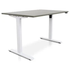 Lineaflex MRC MRC EASY Zit-Sta Bureau – Elektrisch Verstelbaar – 120x80 cm – Blad Forest Green Outlet