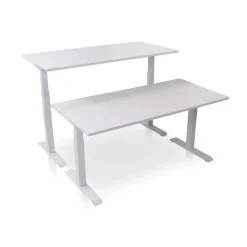 MRC PRO elektrisch ARBO zit-sta bureau - 140x80 cm - wit Clearance