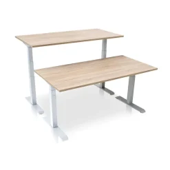MRC PRO elektrisch ARBO zit-sta bureau - 140x80 cm - midden eiken Sale