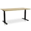 MRC PRO elektrisch ARBO zit-sta bureau - 140x80 cm robuust eiken Clearance