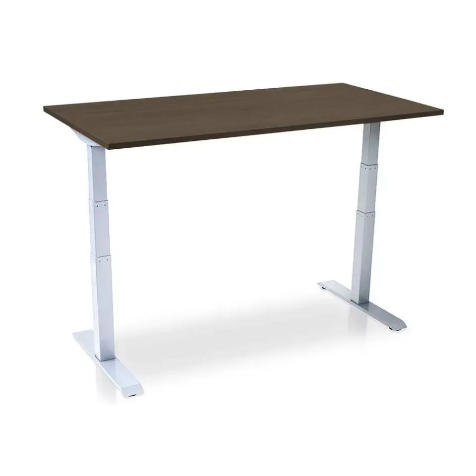 MRC PRO elektrisch ARBO zit-sta bureau - 120x80 cm - bruin eiken Online