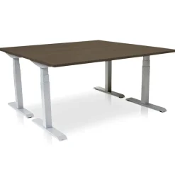 MRC PRO elektrisch ARBO zit-sta bureau - 120x80 cm - bruin eiken Online