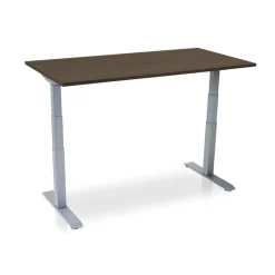MRC PRO elektrisch ARBO zit-sta bureau - 140x80 cm - bruin eiken Discount