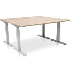 MRC PRO elektrisch ARBO zit-sta bureau - 120x80 cm - midden eiken Online