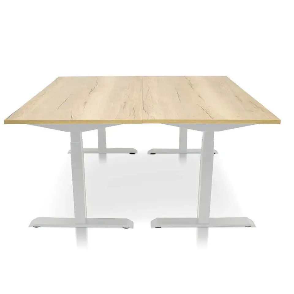 MRC PRO elektrisch ARBO zit-sta bureau - 180x80 cm robuust eiken Online