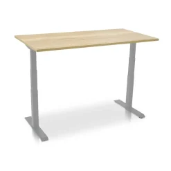 MRC PRO elektrisch ARBO zit-sta bureau - 120x80 cm robuust eiken Best