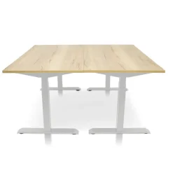 MRC PRO elektrisch ARBO zit-sta bureau - 140x80 cm robuust eiken Online