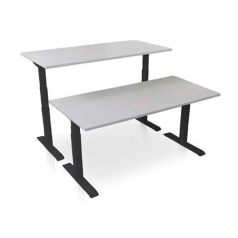 MRC PRO-L 2.0 elektrisch ARBO zit-sta bureau - 180x80 - grijs