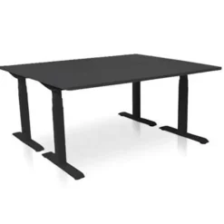 MRC PRO-L 2.0 elektrisch ARBO zit-sta bureau - 120x80 - zwart eiken Best