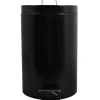 MSV badkamer/toilet pedaalemmer - zwart - 12 liter - 25 x 40 cm New