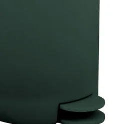 MSV kleine Pedaalemmer - kunststof - donkergroen - 3L - 27 cm Best