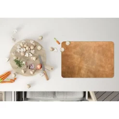 MuchoWow Placemat (6stuks) 45x30cm Leer Structuur Lederlook Best