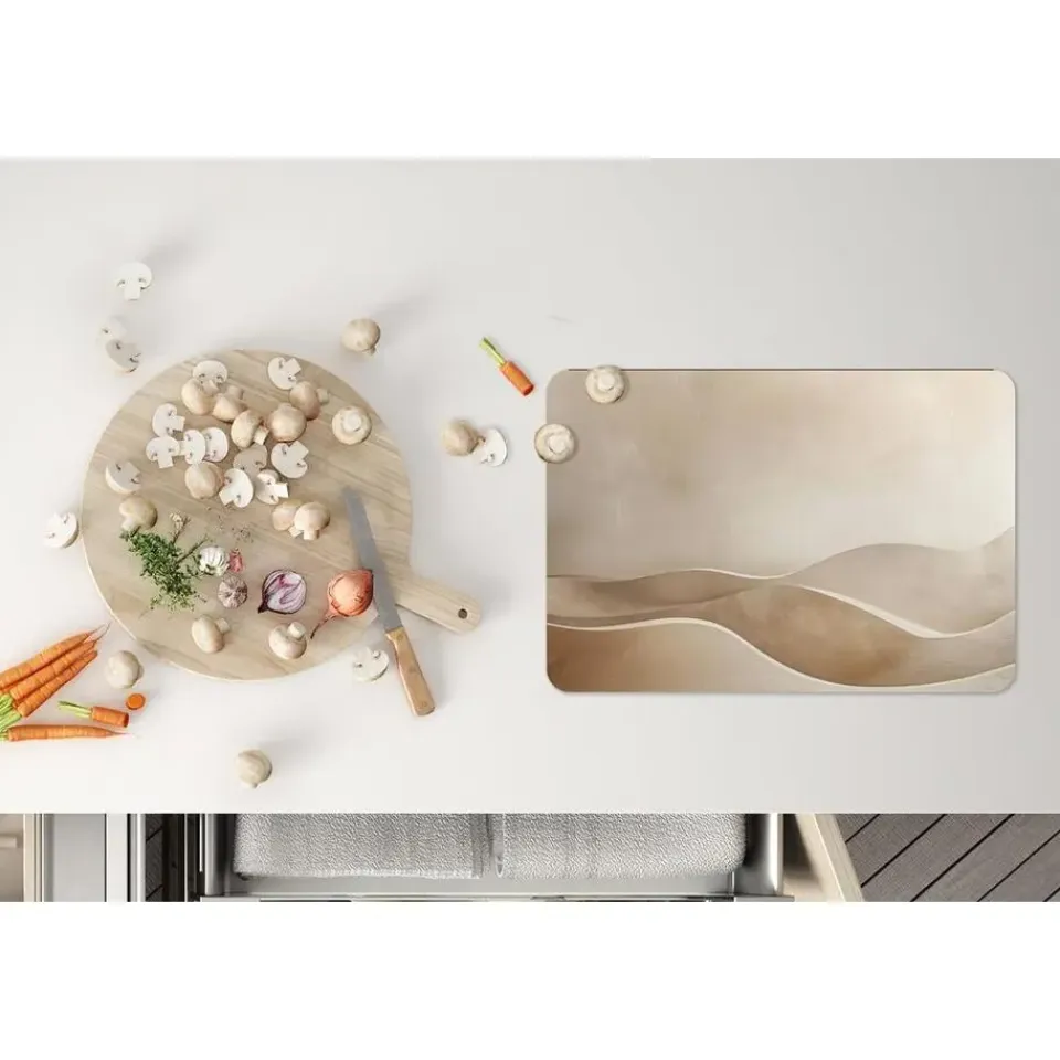 MuchoWow Placemat (6stuks) 45x30cm Beige Natuur Abstract Outlet
