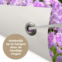 MuchoWow Tuinposter 180x120cm Bloemen Lavendel Paars Lucht Outlet