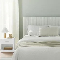 Merkloos Nachtkastje - Nachtkast Wit - 41 x 39 x 28 cm - Nachtkastje met Lade - Wit Sale