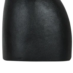 Beliani NARBADA - Decoratieve vaas - Zwart - Aluminium Online