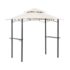 Beliani NARO - Tuinpaviljoen - Beige - Staal New