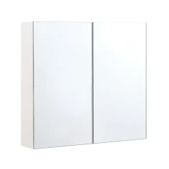 Beliani NAVARRA - Badkamermeubel - Wit - Multiplex Online