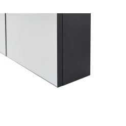 Beliani NAVARRA - Badkamermeubel - Zwart - 80 x 70 cm - Multiplex Online